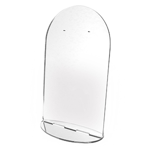 Plexx espositore per bigiotteria per orecchini argento