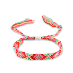Braccialetti alla moda rosa neon-rosso
