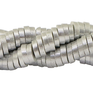 Perline Katsuki 6mm argento-effeto perlato