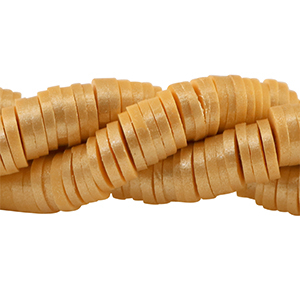 Perline Katsuki 4mm oro-effeto perlato