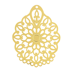 Ciondoli in acciaio inossidabile boh&eacute;mien oro