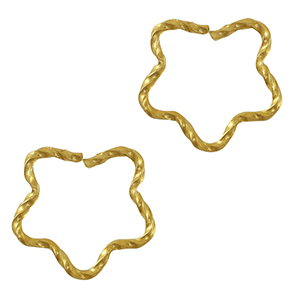 Componenti in acciaio inossidabile anellino apribile oro