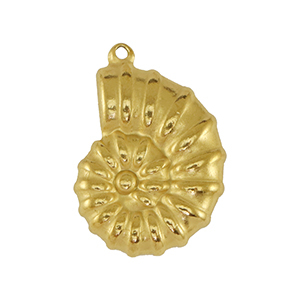 Ciondoli in acciaio inossidabile conchiglia oro