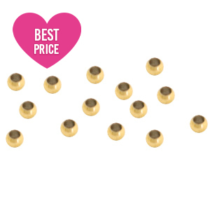 Componenti in acciaio inossidabile schiaccini 2mm oro