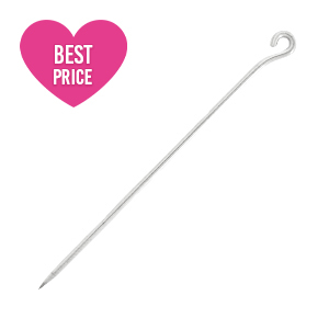 Componenti in acciaio inossidabile chiodino a occhiello 35mm argento