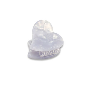 Accessori fermaglio per capelli cuore lilla
