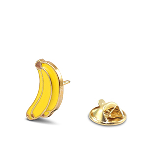 Pins banana giallo-oro
