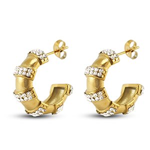 Pendientes Acero Inox oro