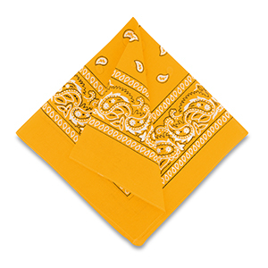 Bandana arancione chiaro