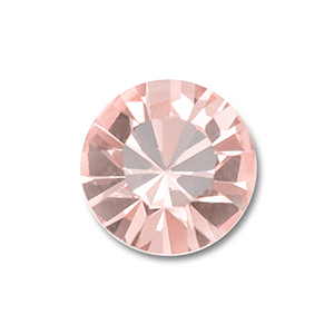 Preciosa SS39 chaton vintage rose