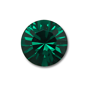 Preciosa SS29 chaton emerald