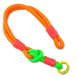 Cinturino da polso trendy per cellulare arancio neon-verde neon-rosa neon-giallo