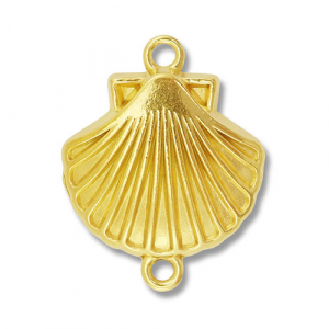 Distanziatore in acciaio inossidabile conchiglia oro