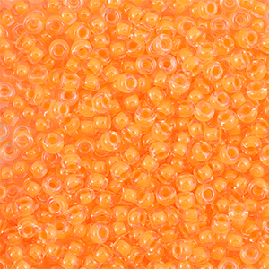 Rocailles Miyuki 11/0 Luminous creamsicle orange 11-4298