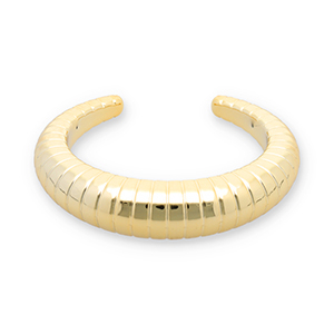 Bracciali bangle in resina oro