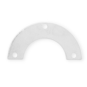 Ciondoli di metallo DQ Eco-brass&reg; distanziatore argento antico (privo di nichel)