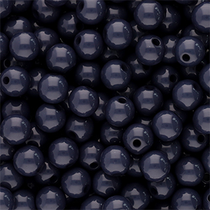 Perline in acrilico 8 mm lucido antracite