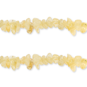 Perline in pietra naturale chips Citrino ambra arancione