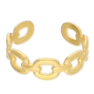 Anelli in acciaio inossidabile oro