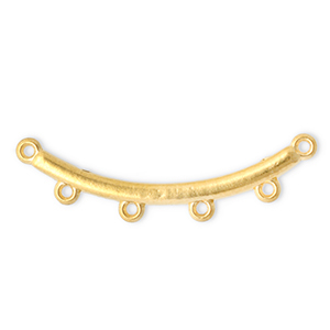 Componenti in acciaio inossidabile distanziatore arco con 4 anellini oro