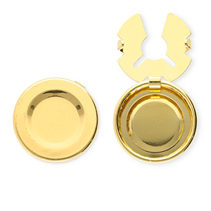 Copri bottoni in ottone Eco-brass&reg; oro