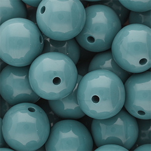DQ Perline in acrilico 16 mm lucido Cameo blue 15-4414 TCX
