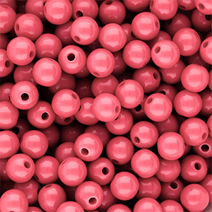 DQ Perline in acrilico 10 mm lucido Pink lemonade 16-1735 TCX