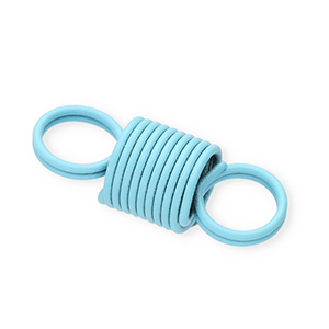 Componenti colorati connettore a molla a spirale blu