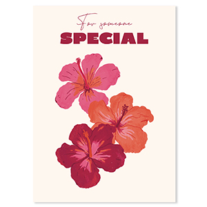 BY31&reg; Espositori bigiotteria in cartoncino "For someone special" biancastro-rosso bordeaux-rosso corallo-rosa