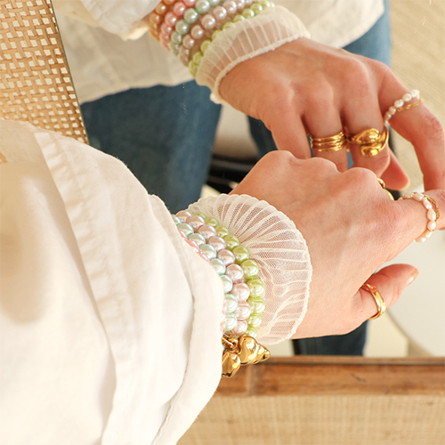 Lasciati ispirare dalla collezione di perle di vetro