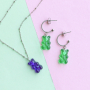 Idee creative per realizzare gioielli coloratissimi con pendenti a forma di orsetto gommoso