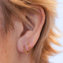 Collezione statement con earcuff BY31&reg; con anellino/i e orecchini a spirale