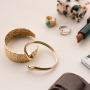 Ispirazione con bracciali bangle in acciaio inox