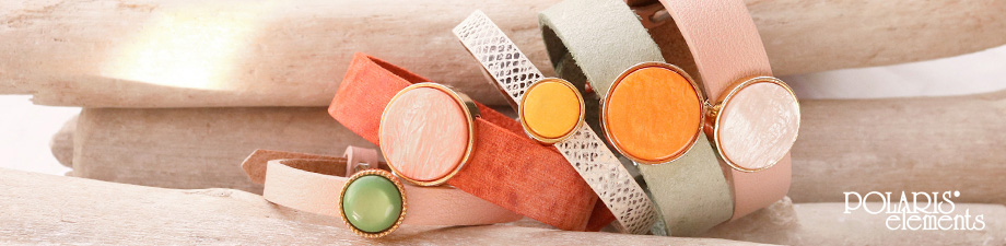 Cabochon Polaris Elements 7 mm piatto