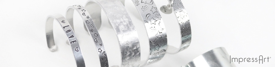 ImpressArt strisce per stampaggio per bracciali e anelli