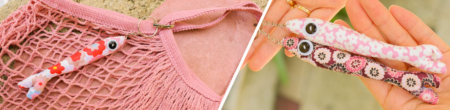 Novit&agrave; assoluta! Portachiavi colorati a forma di pesce