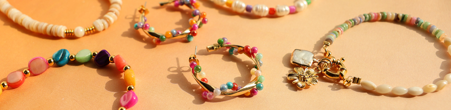 Nuova serie di perline di conchiglia