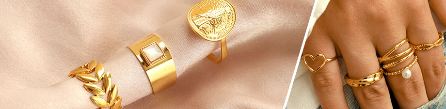 S&igrave;, nuova serie di anelli unici in acciaio inossidabile