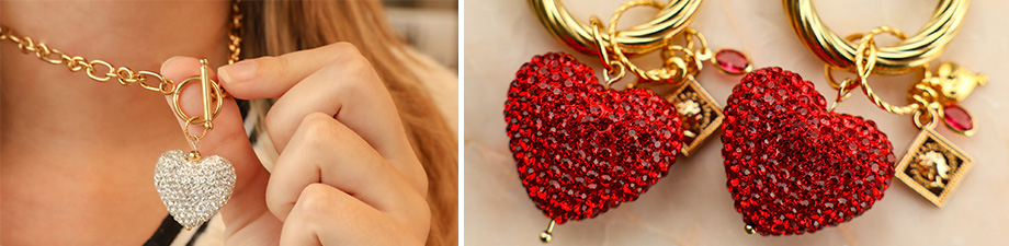 Nuovi bellissimi ciondoli e perline boh&eacute;mien con glitter 