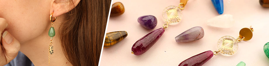 Nuova collezione di perline in pietra naturale