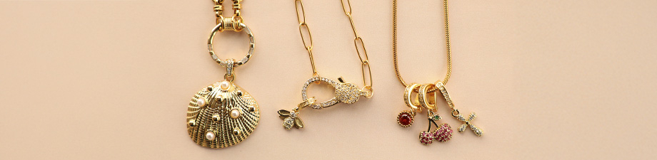 Appena arrivati! Ciondoli e chiusure in metallo TQ ottone