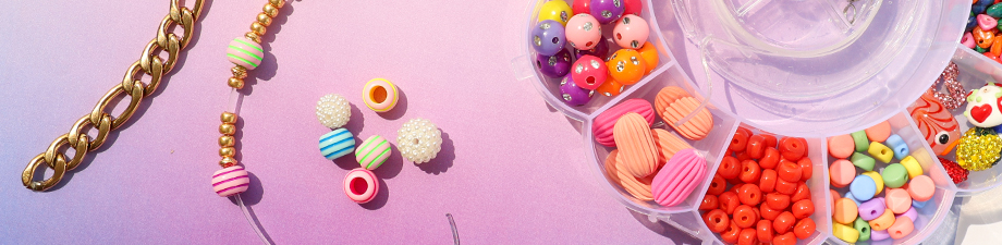 Nuova serie di perline in acrilico