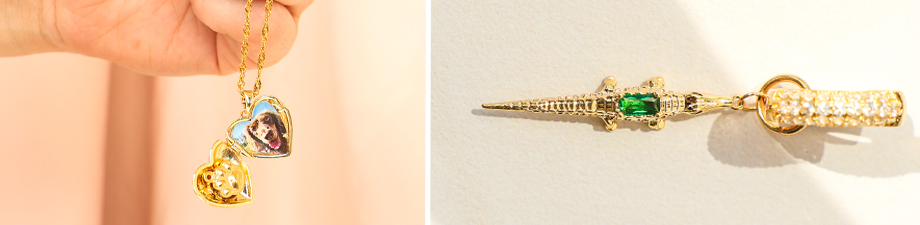 Nuova collezione di ciondoli in ottone