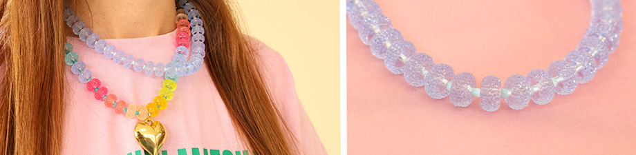 Nuove perline in resina scintillanti dai colori vivaci