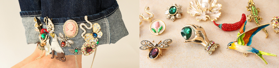 Nuova collezione di spille