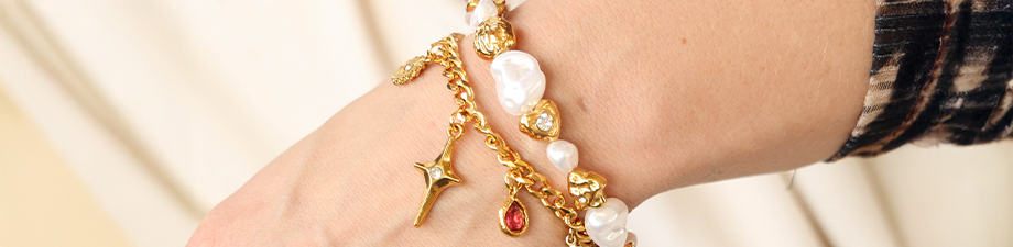 Nuova serie di perline e ciondoli in acciaio inox