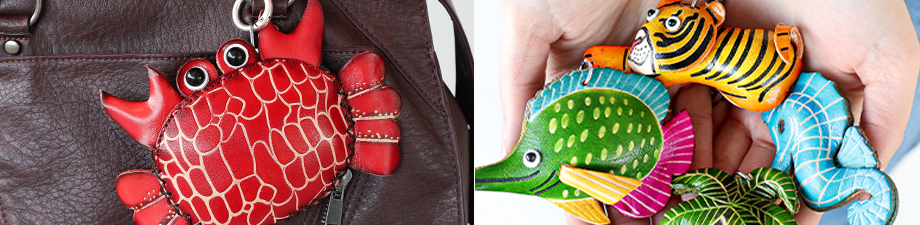 Nuovi portafogli e portachiavi in pelle